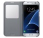 Mobile Preview: Samsung S-View Book Cover für Galaxy S7 Edge (silber)