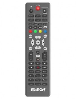 Edision OS Mio 4K Linux E2 UHD Receiver mit 1x DVB-S2X & 1x DVB-C/T2 Tuner (Grau)