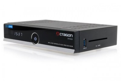 Octagon SF8008 4K UHD Linux E2 DVB-S2X Single Receiver