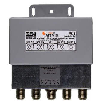 Atemio DiSEqC Schalter 4/1 mit WSG