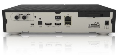 Dreambox DM900 ultraHD 4K PVR 1x Dual DVB-C/T2 Receiver