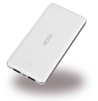 eloop Powerbank/Externer Akku - Micro USB - 13000mAh (weiß)