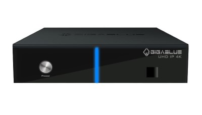 GigaBlue UHD IP 4K Linux E2 UHD Receiver mit Single DVB-C/T2 Tuner