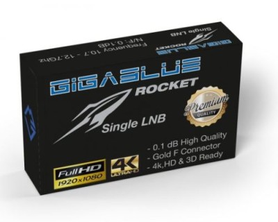 GigaBlue Rocket Single LNB 0.1dB