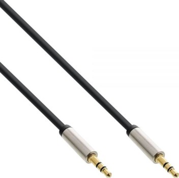 InLine Slim Audio Kabel, Klinke 3,5mm, 0,5m