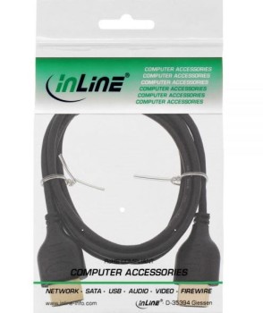 InLine Premium HDMI Kabel 2.0 Superslim High Speed mit Ethernet 1,5m