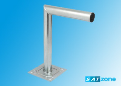 Octagon Wandhalter Stahl 25cm