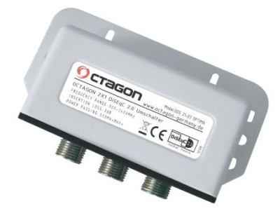 Octagon DiSEqC Schalter 2/1 Optima ODS 21-03
