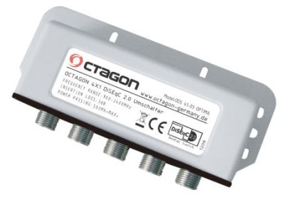 Octagon DiSEqC Schalter 4/1 Optima ODS 41-03