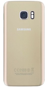 Samsung - GH82-11346C - Akkudeckel für Galaxy S7 Edge - Gold