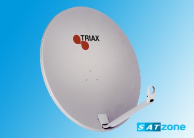 Triax TDS 110 Sat-Antenne Stahl 110cm Hellgrau