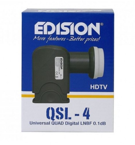 Edision QSL-4 Quad LNB 0.1dB