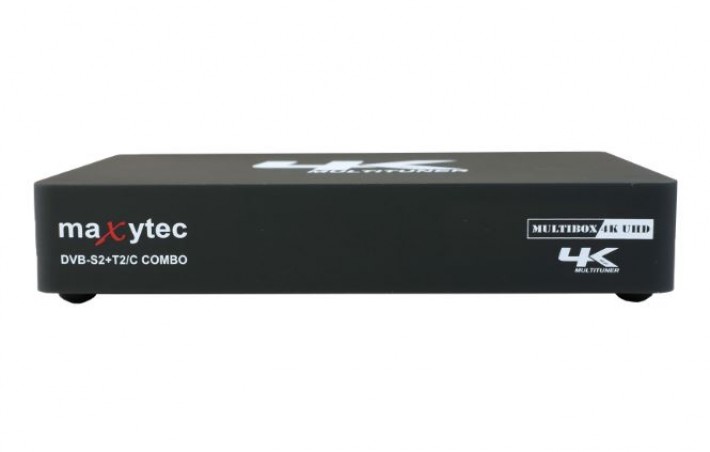 Maxytec Multibox 4K UHD Linux E2 DVB-S2 & DVB-C/T2 Combo Receiver