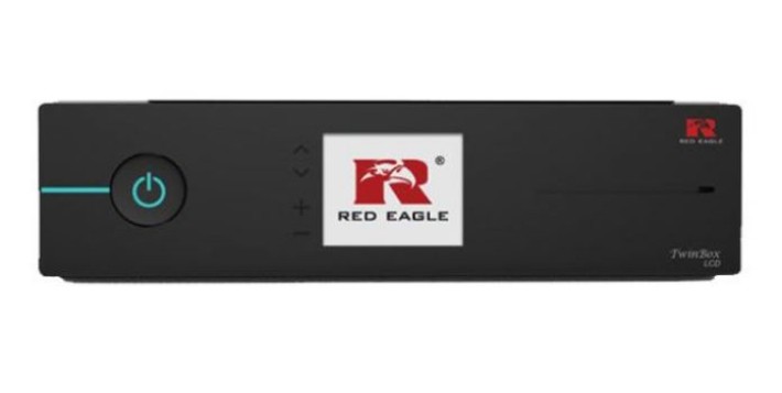 Red Eagle TwinBox LCD Linux E2 Twin HD Sat Receiver 2x DVB-S2