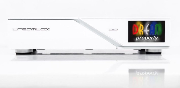 Dreambox DM900 ultraHD 4K PVR 1x Dual DVB-C/T2 Tuner weiß