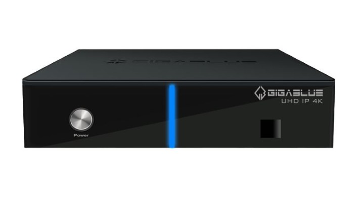GigaBlue UHD IP 4K Linux E2 UHD Receiver mit Single DVB-S2X Tuner