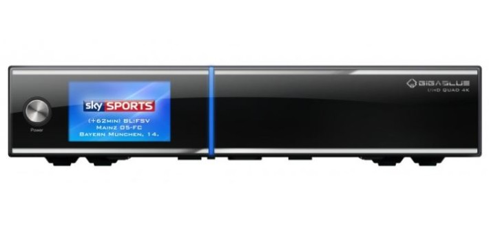 GigaBlue UHD Quad 4K Linux E2 Sat Receiver 2x DVB-S2 FBC Tuner