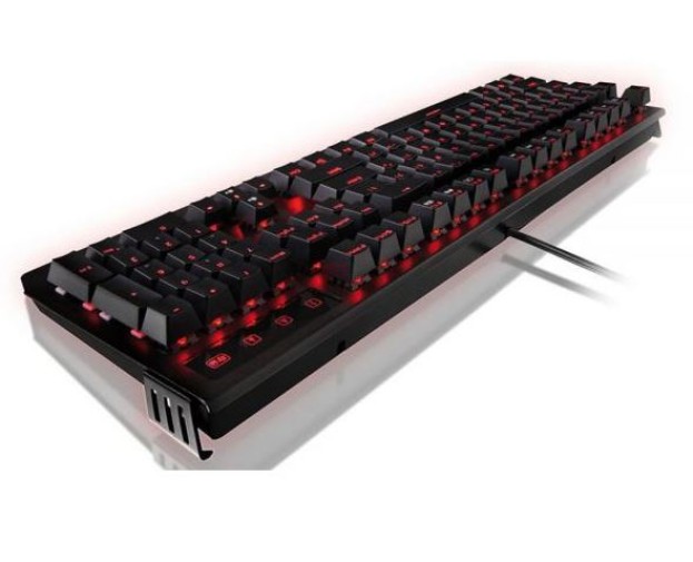 LC-Power LC-KEY-MECH-1, mechanische Gaming Tastatur, schwarz