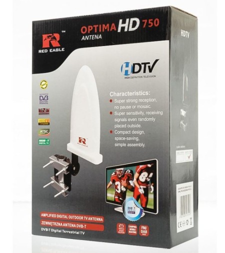 Red Eagle Smart HD 750 DVB-T Outdoor Aussenantenne 30dB Aktiv