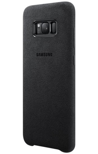 Samsung EF-XG955AS Alcantara Cover/Handyhülle für Galaxy S8 Plus