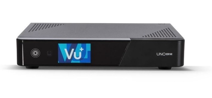 VU+ Uno 4K SE Linux E2 1x DVB-S2 FBC Twin Tuner UHD Sat Receiver